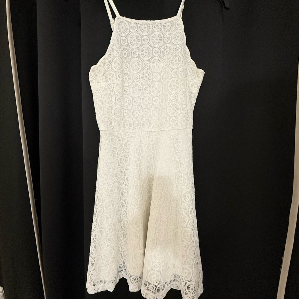 H&M White Lace Dress